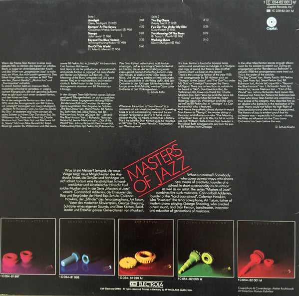 Stan Kenton : Masters Of Jazz 5 (LP, Comp, Mono)