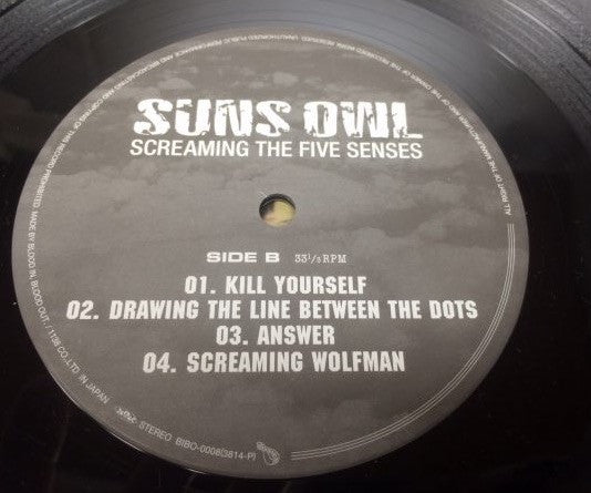 Suns Owl : Screaming The Five Senses (LP, Album)