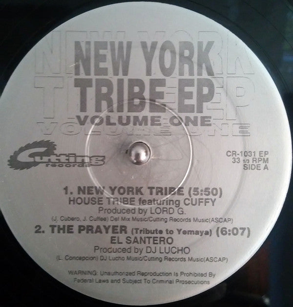 Various : New York Tribe EP (Volume One) (12", EP)