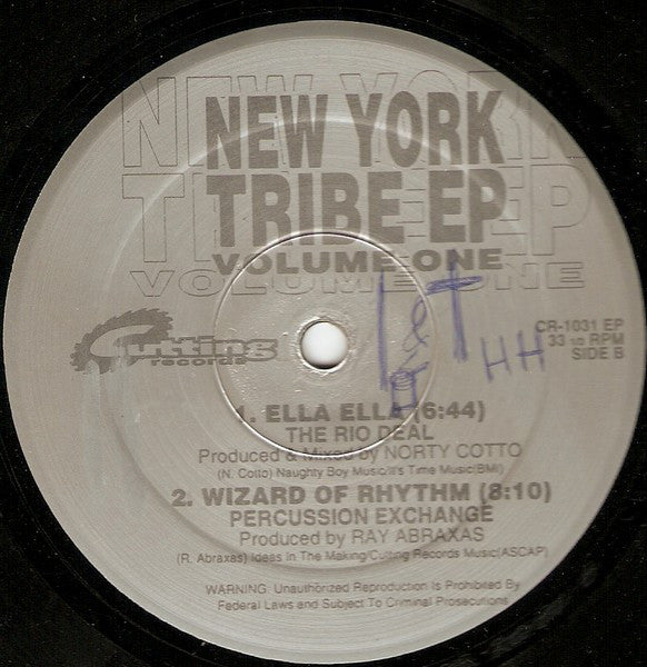 Various : New York Tribe EP (Volume One) (12", EP)