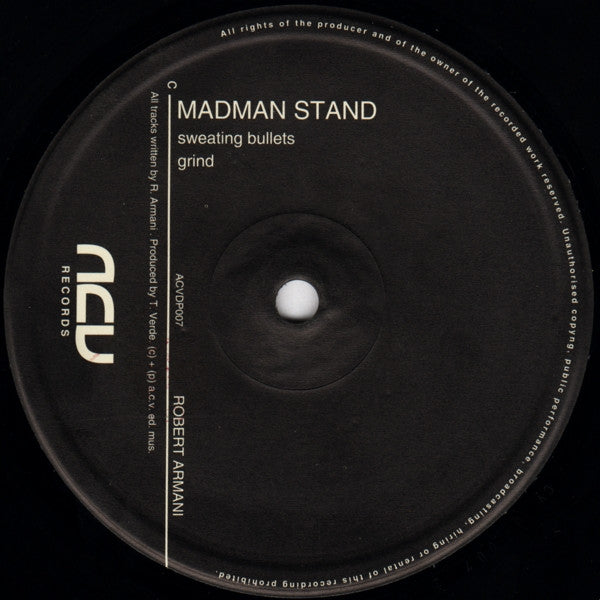 Robert Armani : Madman Stand (2x12", Album)