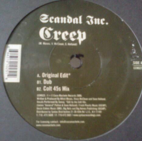 Scandal Inc. : Creep (12")