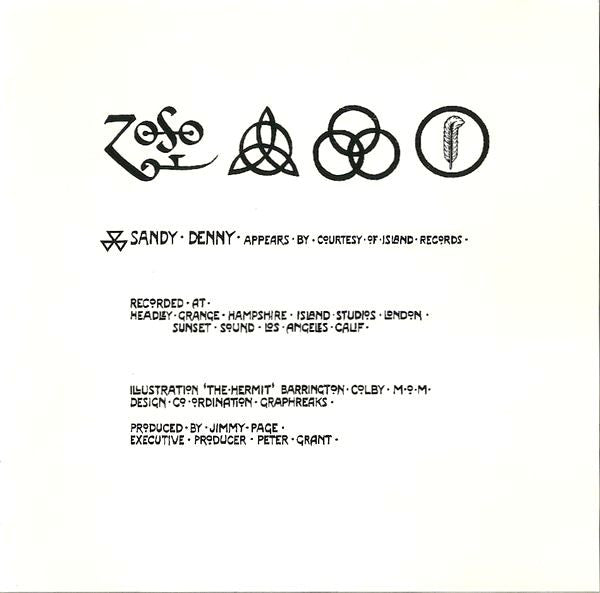 Led Zeppelin : Symbols (CD, Album, RE, RP)