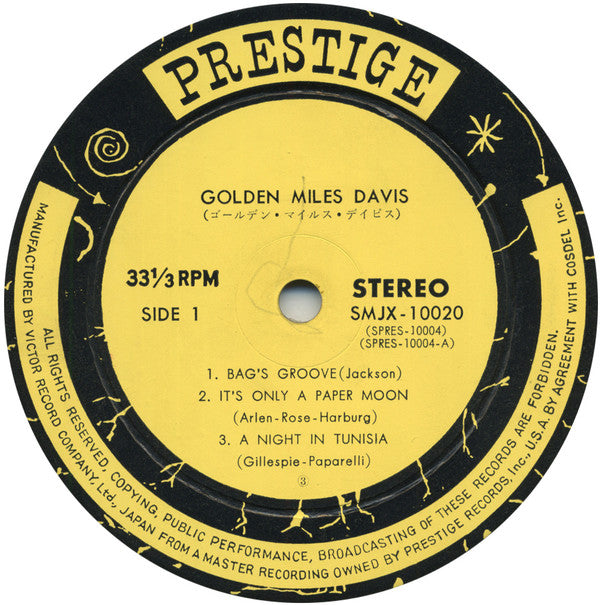 Miles Davis : Greatest Hits (LP, Comp, Gat)