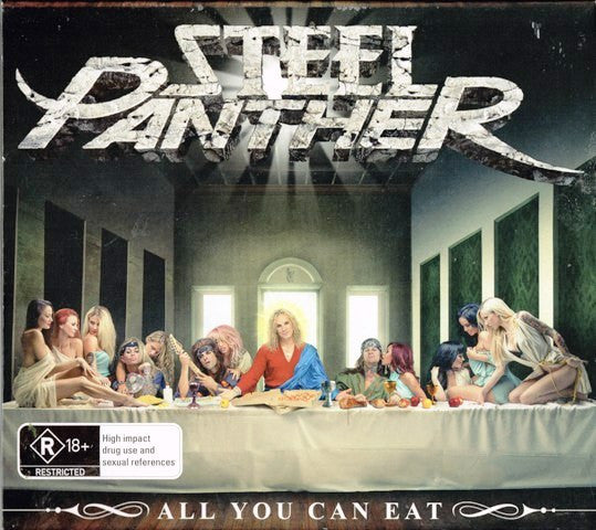 Steel Panther : All You Can Eat (CD, Album + DVD, PAL)