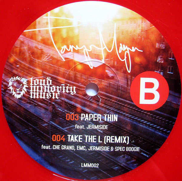 Tanya Morgan : Take The L (12", Single, Red)