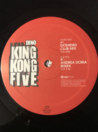 Dino Lenny : King Kong Five (12")