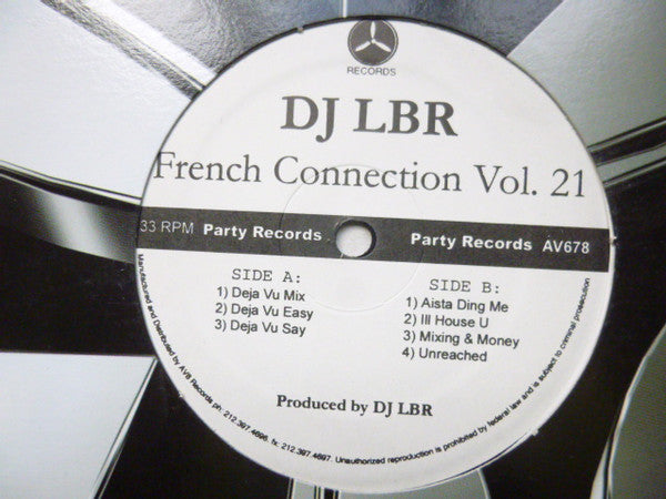 DJ LBR : French Connection Vol. 21 (12")