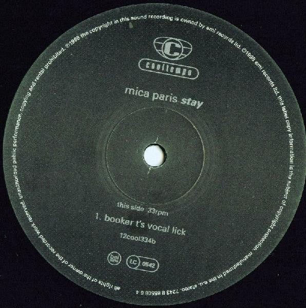 Mica Paris : Stay (12")