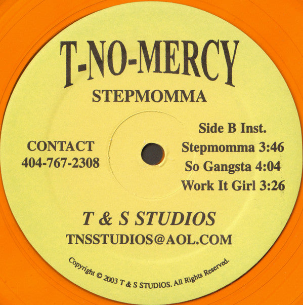 T-No-Mercy : Stepmomma (12", Ora)