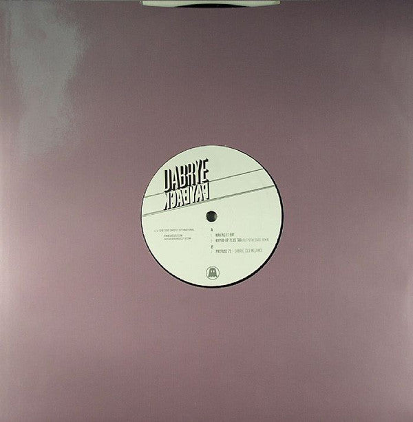 Dabrye : Payback (12")