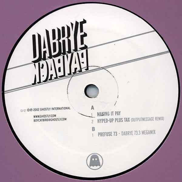 Dabrye : Payback (12")