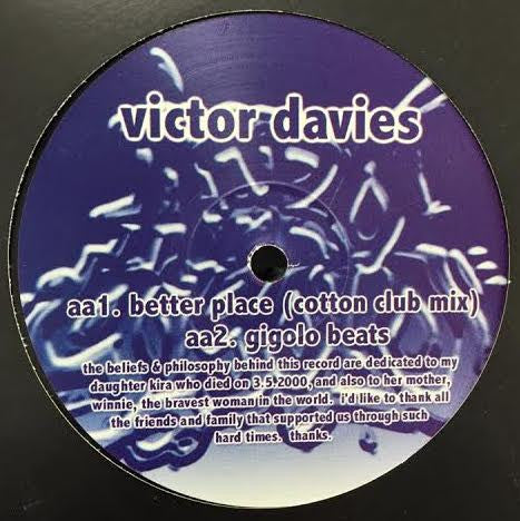 Victor Davies : Better Place (12")
