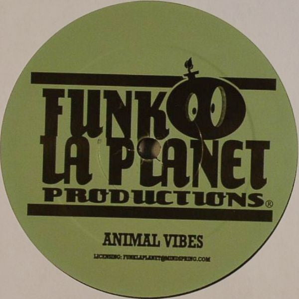 Alex Finkin & Reverend P : Animal Vibes (12", Promo)