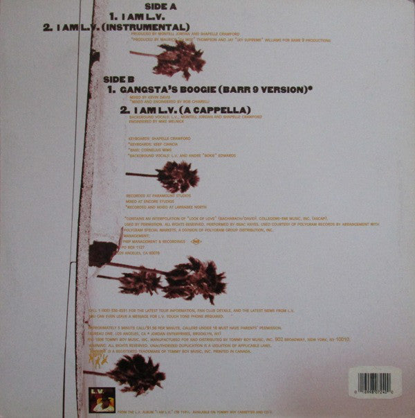 LV : I Am L.V. (12")