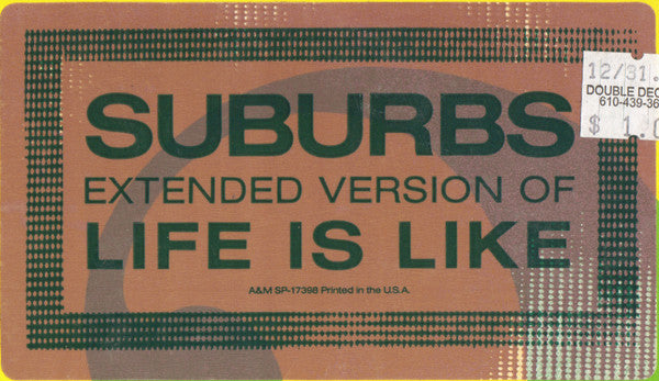The Suburbs : Life Is Like (12", Promo)
