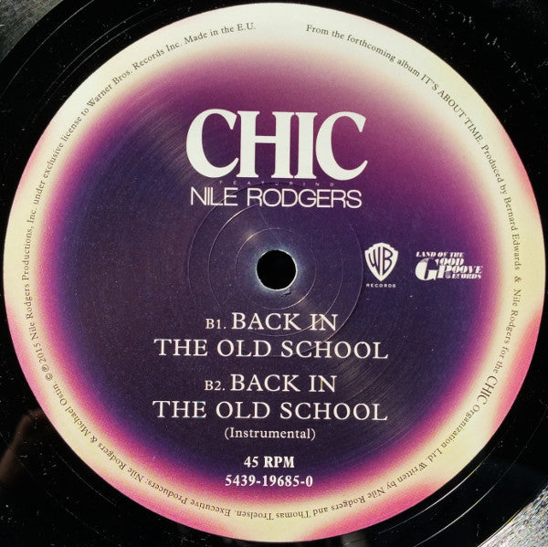 Chic Featuring  Nile Rodgers With The Martinez Brothers : I'll Be There (12")