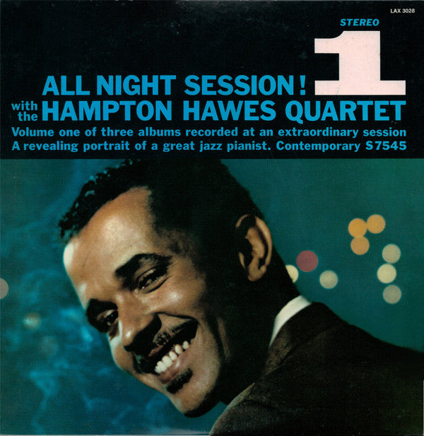 Hampton Hawes Quartet : All Night Session, Vol. 1 (LP, Album, Ltd, RE)