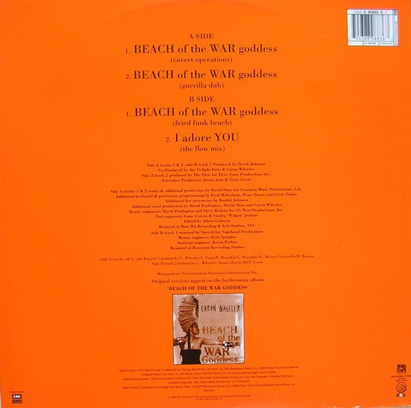 Caron Wheeler : Beach Of The War Goddess (12")