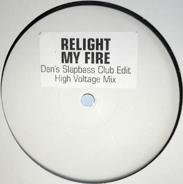 Dan Hartman : Relight My Fire (12", Unofficial, W/Lbl, Sti)