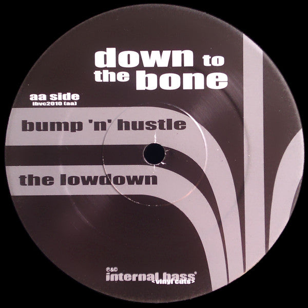 Down To The Bone : Black Choice (12")