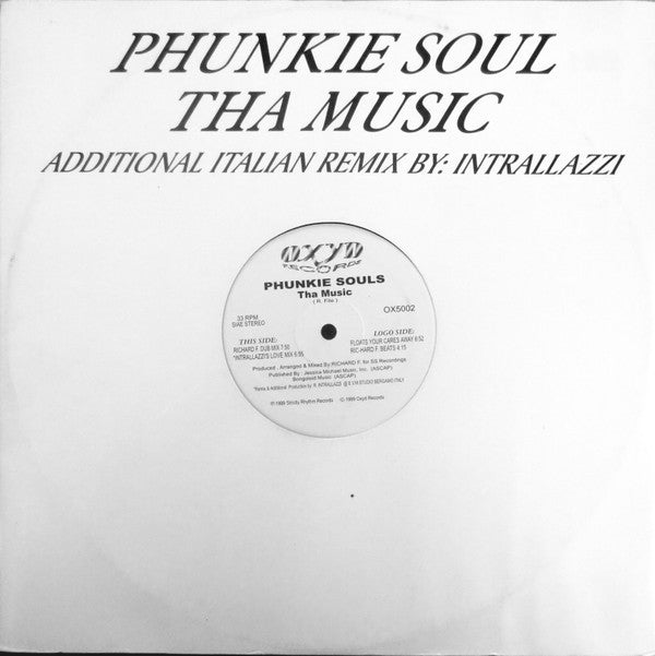 Phunkie Souls : Tha Music (12")