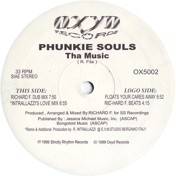 Phunkie Souls : Tha Music (12")