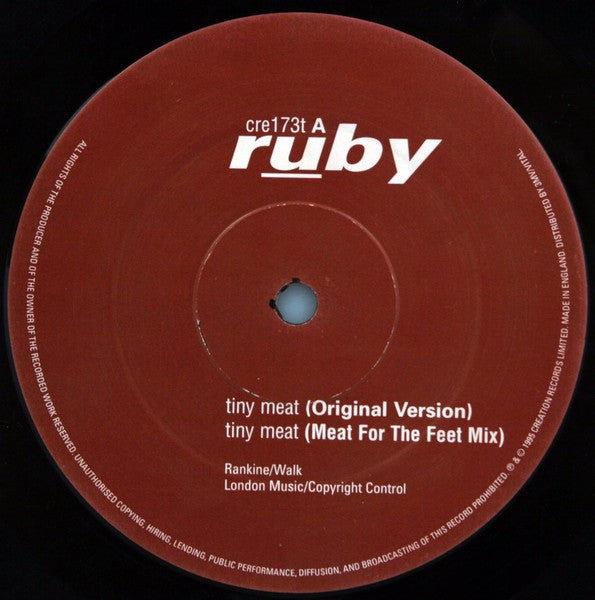 Ruby : Tiny Meat (12", Single)