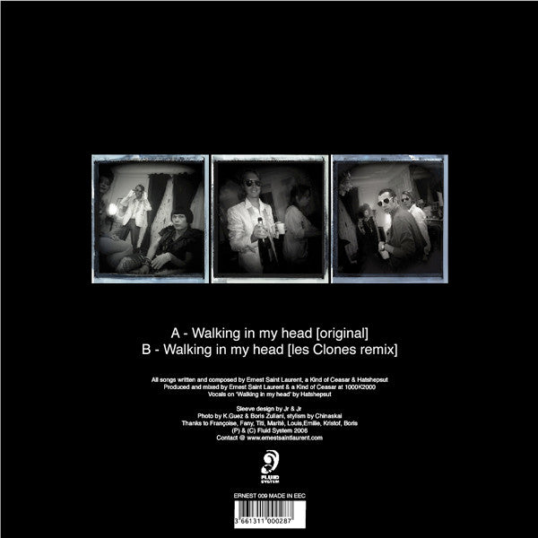 Ernest Saint Laurent & A Kind Of Ceasar : Walking In My Head (12")