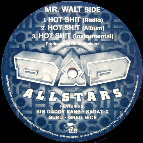 D&D All-Stars : Hot Shit (12")