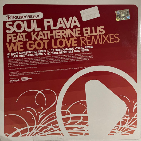 Soul Flava Feat. Katherine Ellis : We Got Love (Remixes) (12")