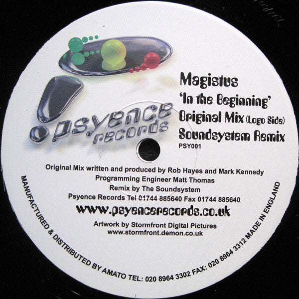 Magistus : In The Beginning (12")