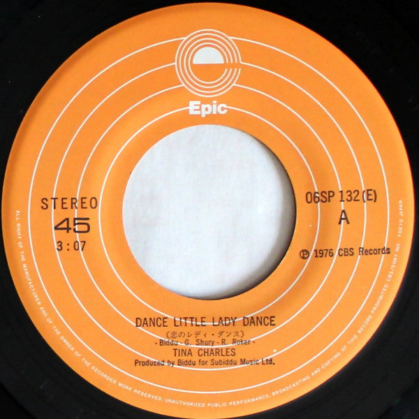 Tina Charles : Dance Little Lady Dance / Why (7", Single)