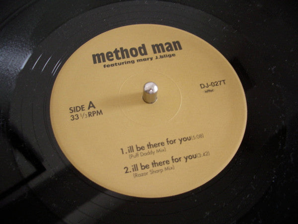 Method Man / C + C Music Factory : Ill Be There For You / Do You Wanna Get Funk (12", Promo, Unofficial)