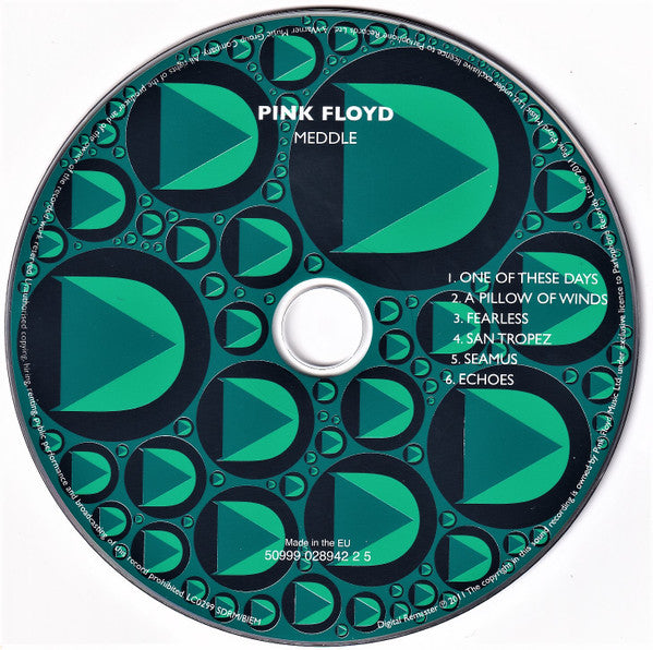 Pink Floyd : Meddle (CD, Album, RE, RM, RP, Dig)