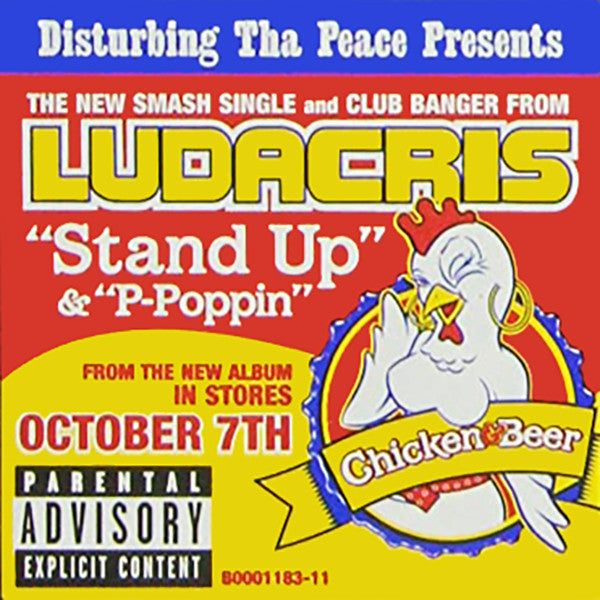 Ludacris : Stand Up / P-Poppin' (12")
