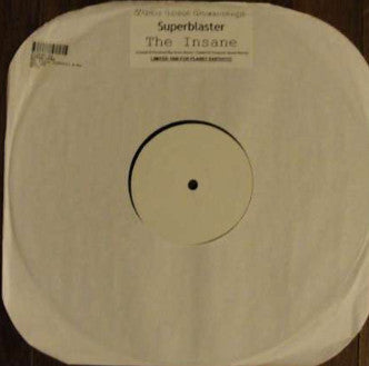 Superblaster : The Insane (12", Ltd, Promo, W/Lbl)