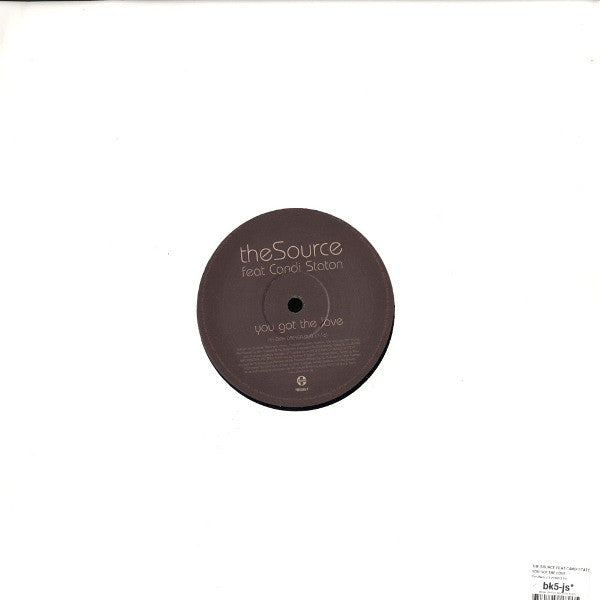 The Source : You Got The Love (12")