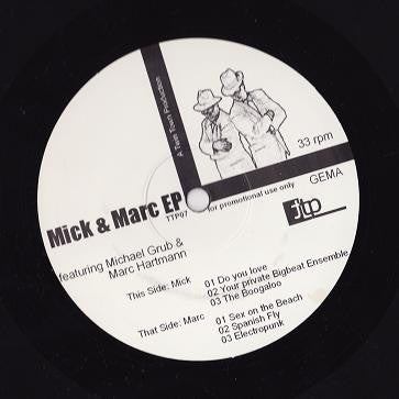 Mick & Marc Featuring Michael Grub & Marc Hartmann : M&M EP (12", EP, Promo)
