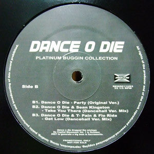 Sean Paul / Dance O Die : Platinum Buggin Collection  (12", Promo, Unofficial)