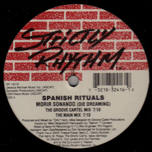 Spanish Rituals : Morir Sonando (Die Dreaming) (12")