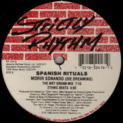 Spanish Rituals : Morir Sonando (Die Dreaming) (12")