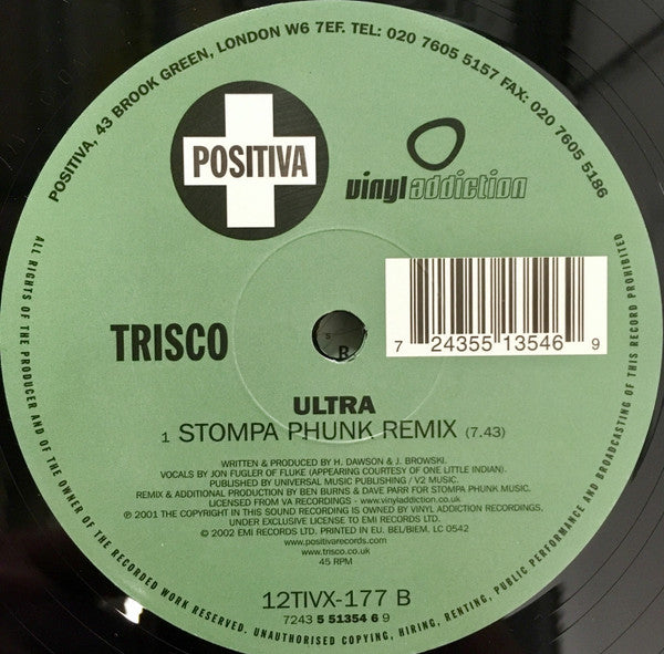 Trisco : Ultra (12")