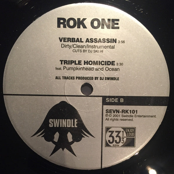 Rok One : Rokin' It (12")