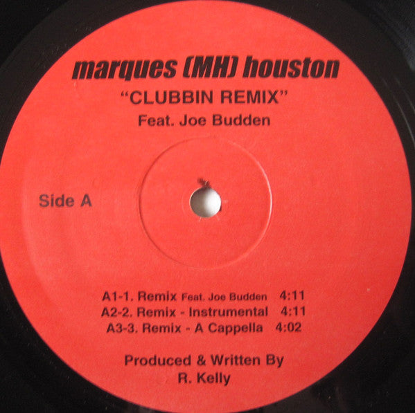 Marques Houston Feat. Joe Budden : Clubbin Remix (12")