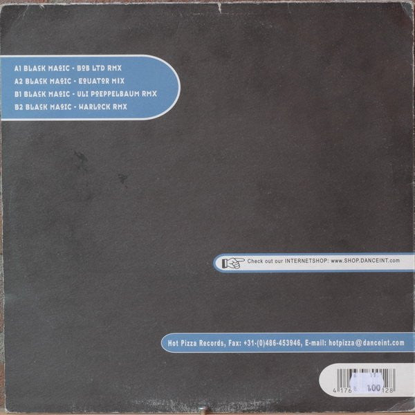 Luigi Sabantini : Black Magic (12")