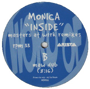 Monica : Inside (Masters At Work Remixes) (2x12", Promo)