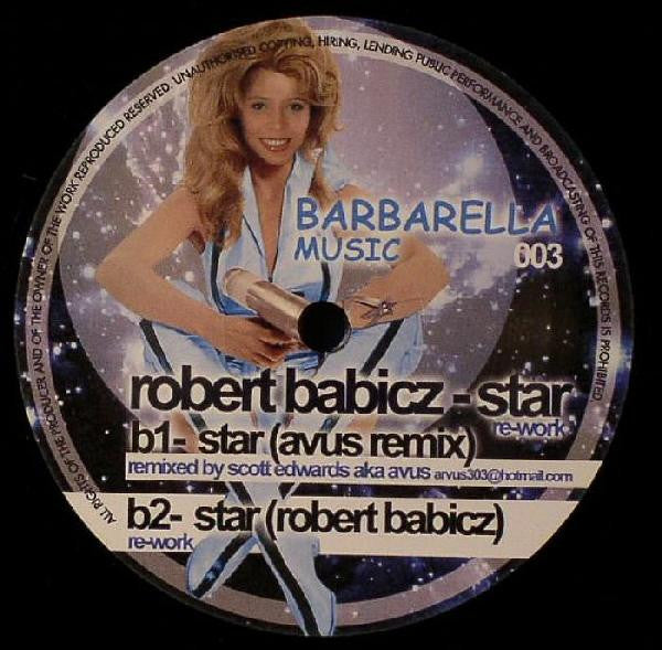 Robert Babicz : Star (Re-Work) (12")