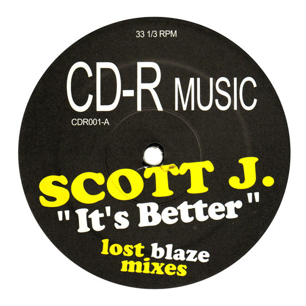 Jill Scott : It's Better (Lost Blaze Mixes) (12", Unofficial)