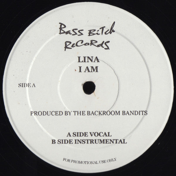 Lina : I Am (12", Promo)